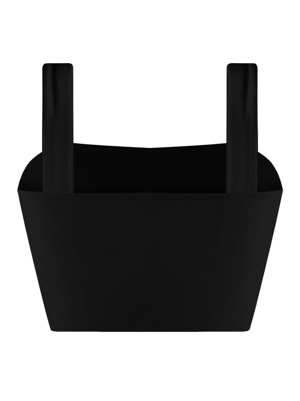 Women's Solid Color Sleeveless Cotton Blend Crop Top