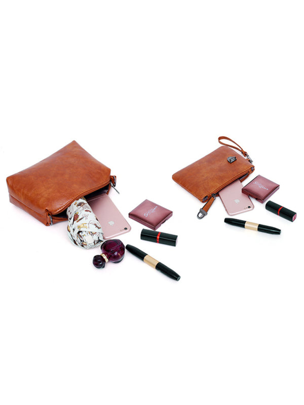 New Fashion Messenger Bag Four-Piece Set Retro Mother-in-Chief Handbag