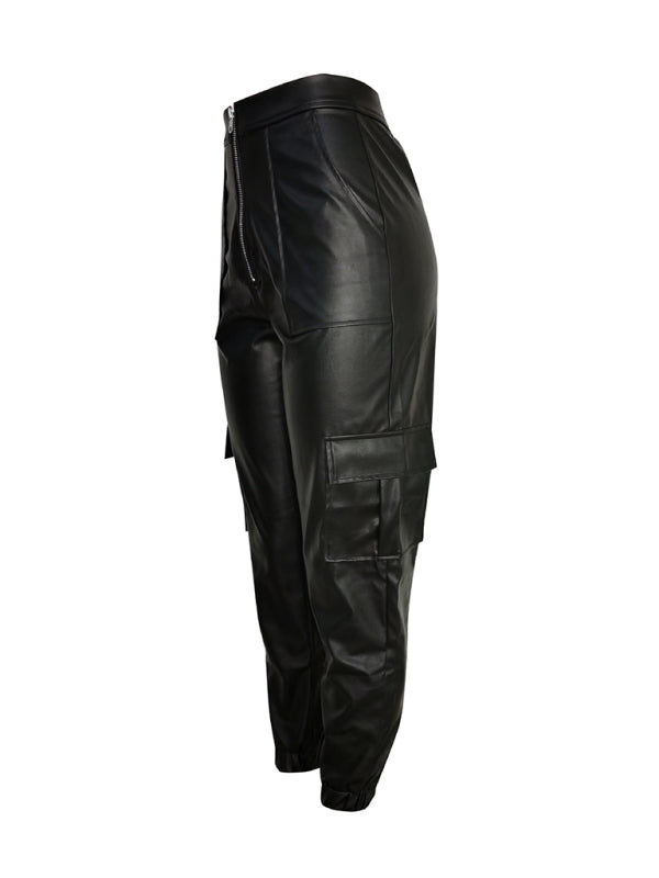 Women's Fashionable Multiple Pocket Cargo Pants