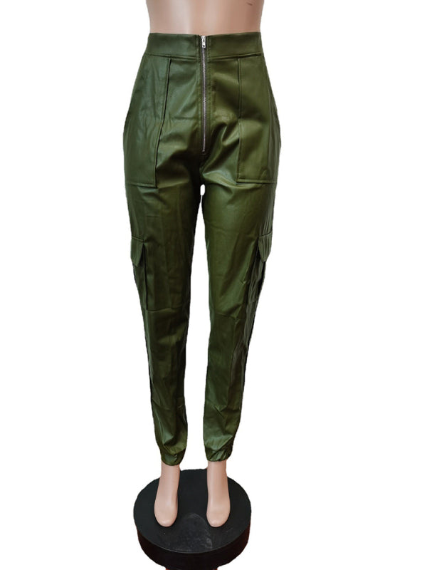 Women's Fashionable Multiple Pocket Cargo Pants